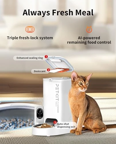 Automatic Cat Feeder with Camera — Automatic Pet Feeder, PETKIT