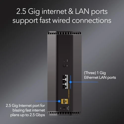 Dual-Band WiFi 7 Router, NETGEAR
