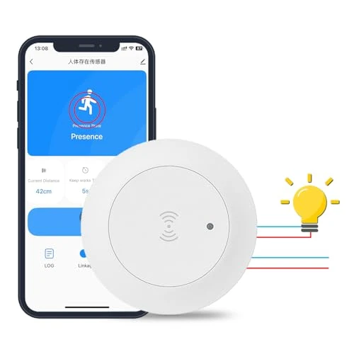Human Presence Sensor with Light Switch, Haozee