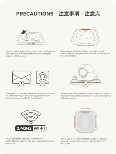 Self Cleaning Cat Litter Box with Deodorizer and Liner — Self-Cleaning Litter Box, HHOlove