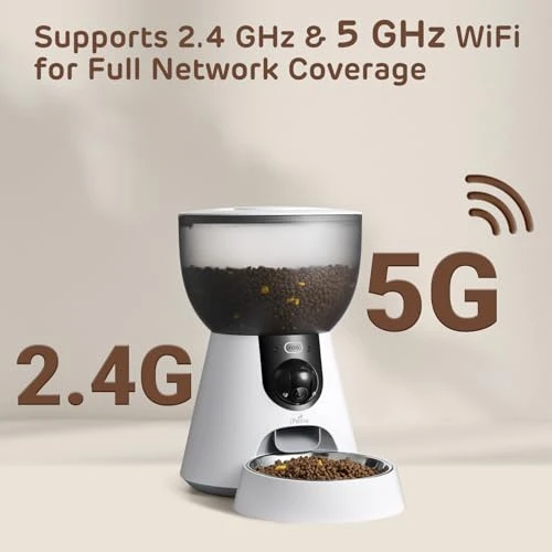 Smart Automatic Pet Feeder with Wide-Angle Camera — Automatic Pet Feeder, iPettie