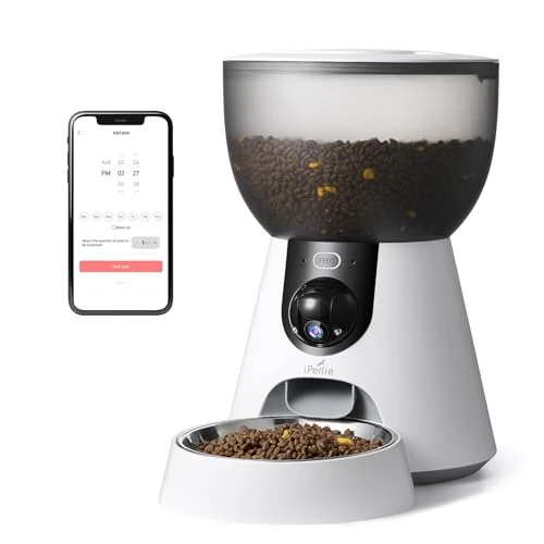 Smart Automatic Pet Feeder with Wide-Angle Camera — Automatic Pet Feeder, iPettie