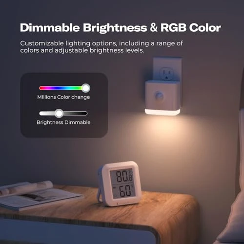 Smart Color Night Light 2 Pack, THIRDREALITY