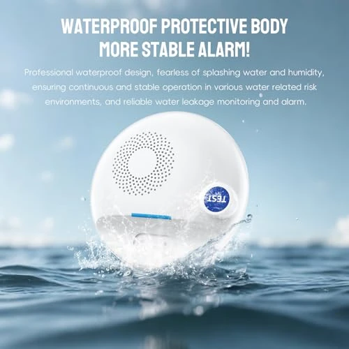 Wireless Water Leak Detector — Water Shut Off Valve, PILSAMAS
