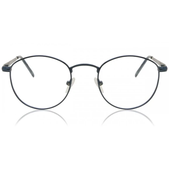 Full Rim Oval Blue Fashion Unisex Eyeglasses, SmartBuy Collection