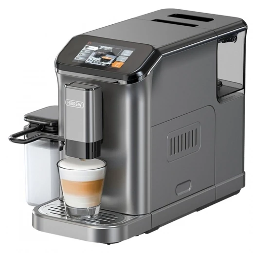 Automatic Espresso Machine with Grinder — Coffee Maker, HIBREW