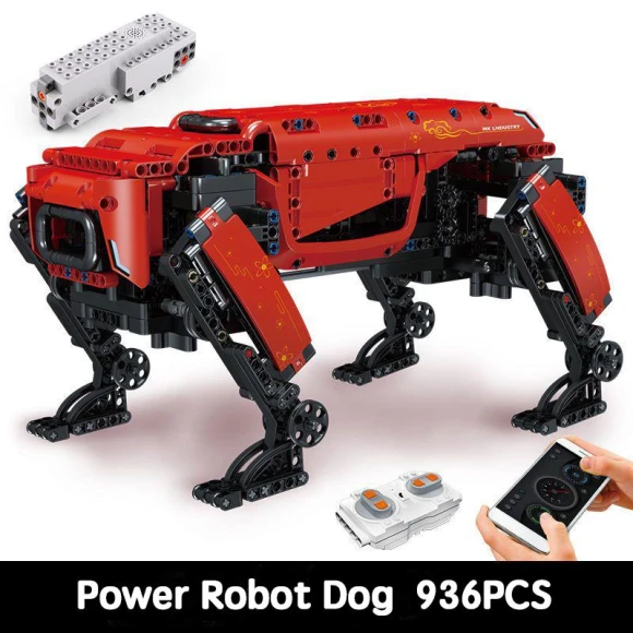 RC Power Robot Dog Building Blocks — Robot Pet, SAMS Online