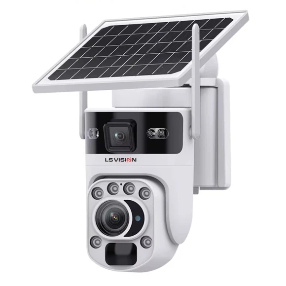 Solar Security Camera with 20X Optical Zoom — Security Camera