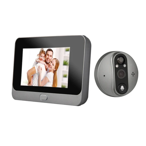 Smart WiFi Digital Peephole Door Viewer Camera — Security Camera, Tuya