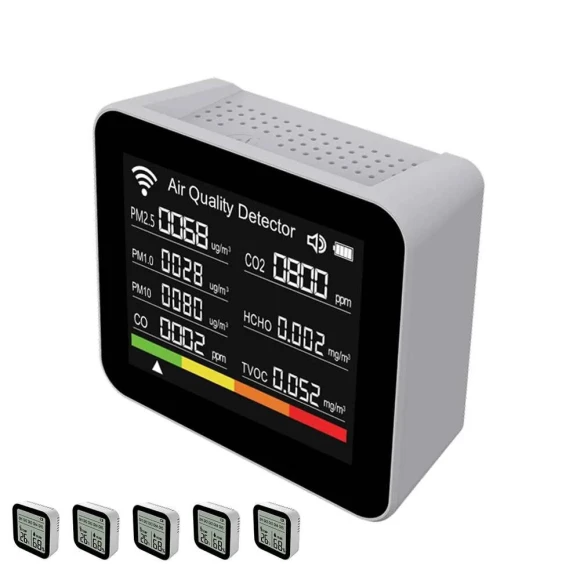 Multifunctional Air Quality Tester — Air Quality Monitor, Tuya