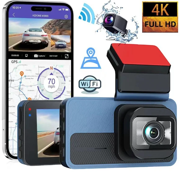 Dual Lens Car Dash Cam — Dash Cam, Yizhi