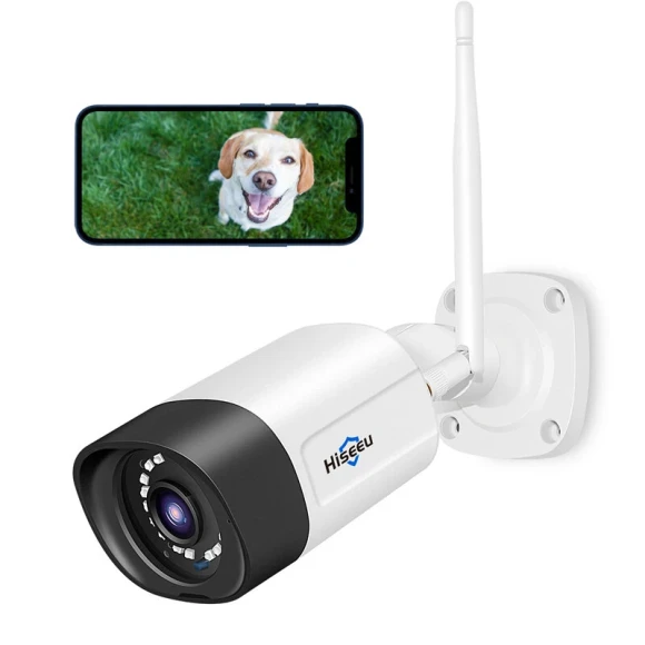 Wireless IP Camera Outdoor Waterproof CCTV WiFi Surveillance Security Camera — Security Camera, Hiseeu