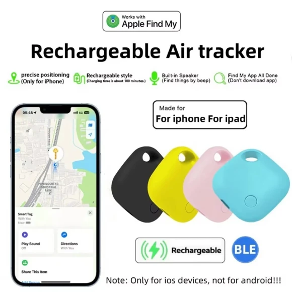 Rechargeable GPS Air Tracker Smart Tag — Dog GPS Tracker