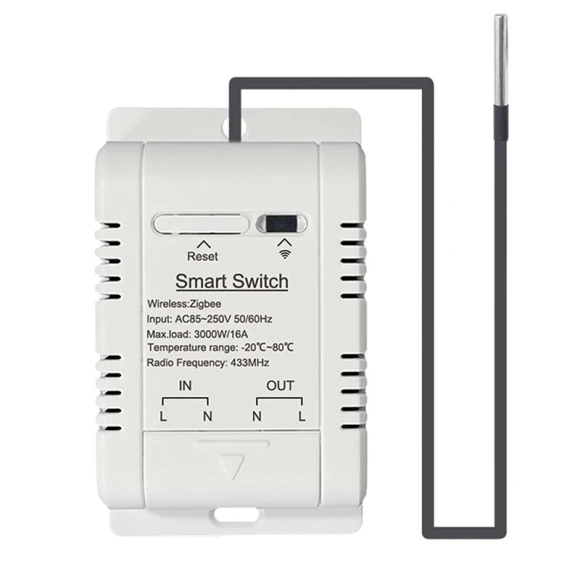 Temperature Humidity Smart Switch — Smart Plug, Tuya