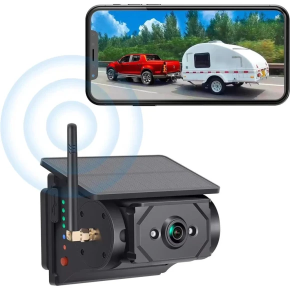Solar Powered Wireless Backup Camera — Backup Camera