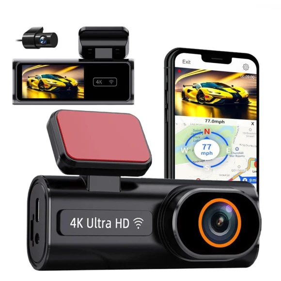 Ultra HD Dual Channel Dash Cam — Dash Cam