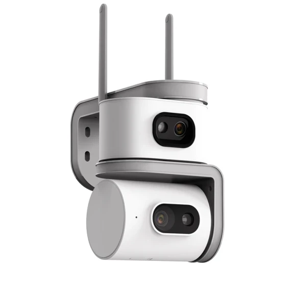 HD WiFi PTZ Camera with Dual Lens and Dual Screen — Security Camera