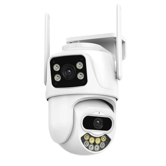 Dual Lens Outdoor WiFi Security Camera — Security Camera