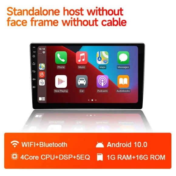 Android Auto Radio GPS Touchscreen Multimedia Player — Car Infotainment System, AutoSphere