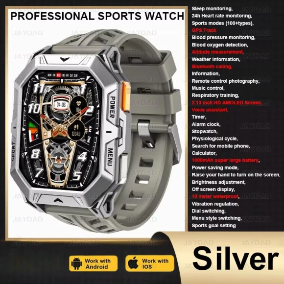 Men's Sports Smartwatch, PRISMA