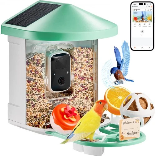 Smart Bird Feeder with Camera — Smart Bird Feeder, VEVOR