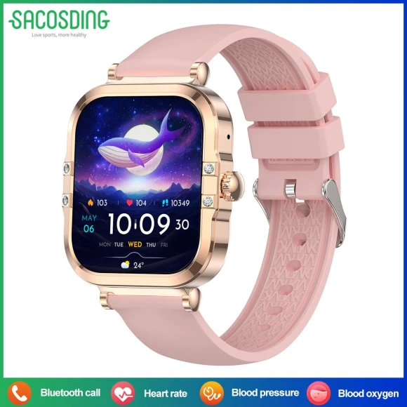 Bluetooth Smart Watch for Women — Smart Watch, SACOSDING