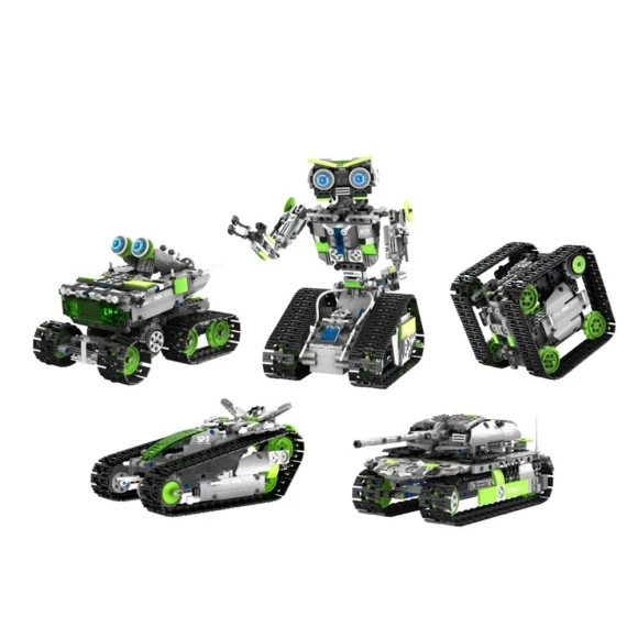 5 Transform Coding Robot Building Block Assembly Kit — Coding Robot, Tuomu