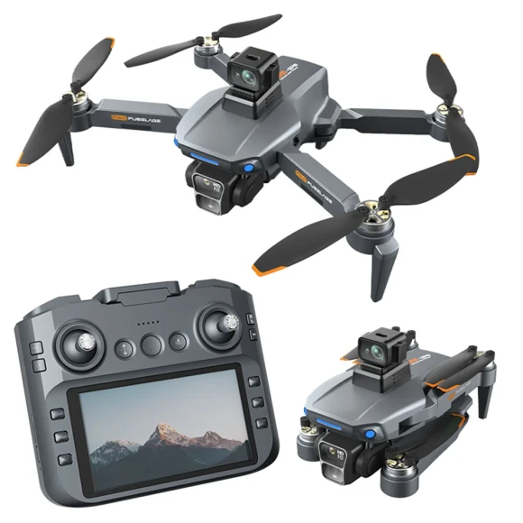 GPS 5G WiFi FPV Drone with 5.9-inch LCD Screen Controller — Drone, FUNSKY