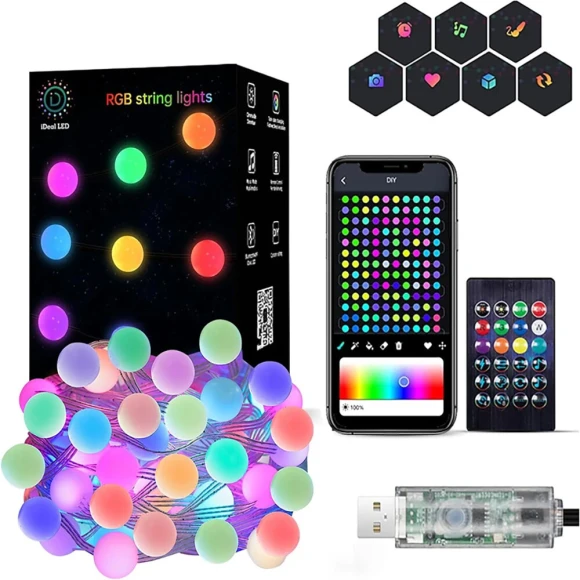 LED Smart Festival Decoration Light String — LED Strip Lights, iDeal