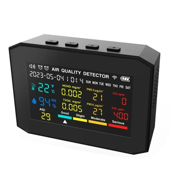 Portable Air Quality Meter — Air Quality Monitor