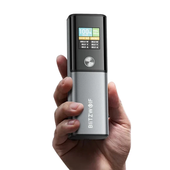 Smart Display Power Bank with 100W Fast Charging — Power Bank, BlitzWolf