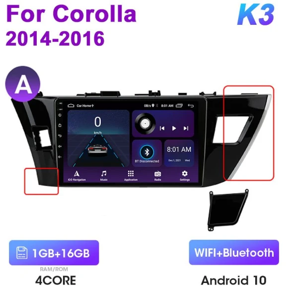Android 12 Car Radio — Car Infotainment System, Auto Accessories Home