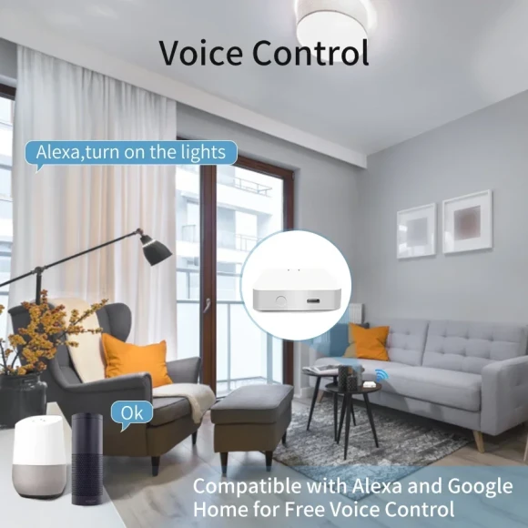 Multi-Mode ZigBee Bluetooth Gateway Hub — Smart Home Hub, Tuya