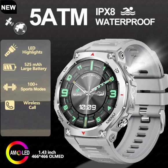 Smart Watch with Bluetooth and Calls — Smart Watch, Zodvboz