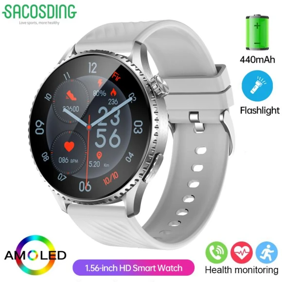 Smart Health Monitoring Watch — Smart Watch, SACOSDING