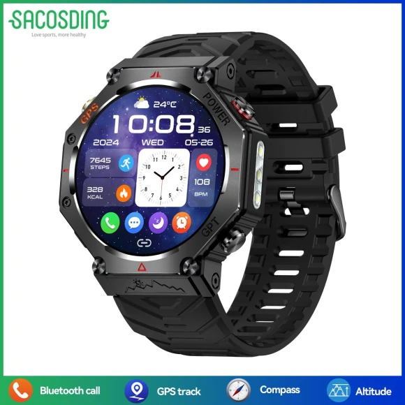 Smart Watch with GPS and ChatGPT — Smart Watch, SACOSDING