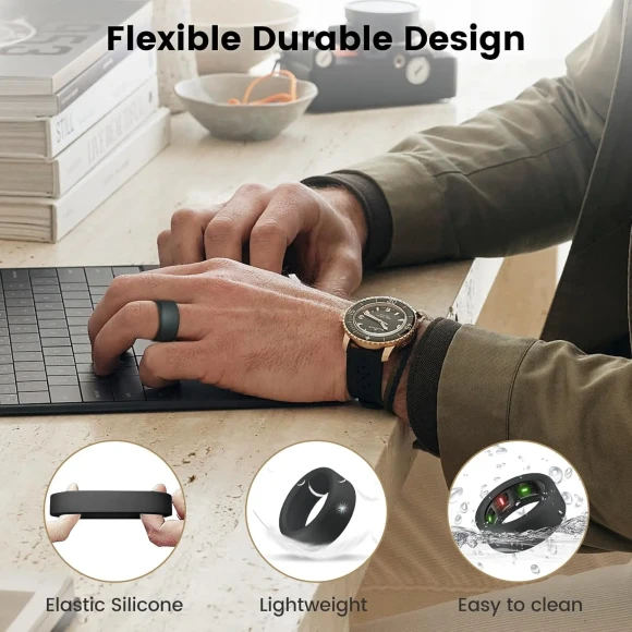 Anti-Scratch Elastic Silicone Ring Case Protector, syalcor