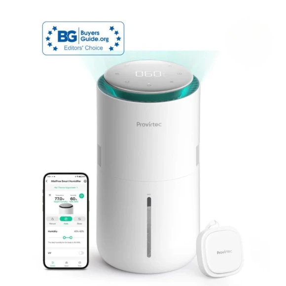 Smart Humidifier for Bedroom — Humidifier, Provirtec