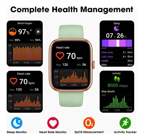 Fitness Tracker with Heart Rate Monitor — Fitness Tracker, LIVIKEY