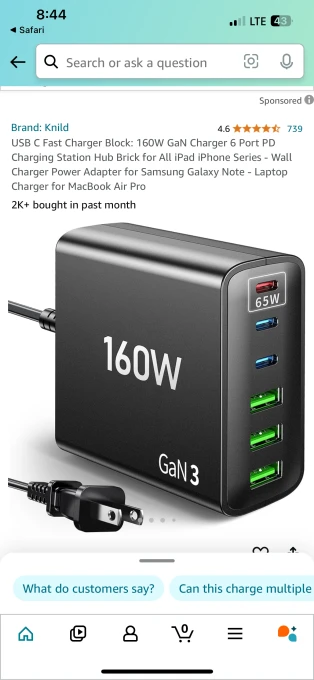 6-in-1 Fast USB Charging Station — Power Bank, shenzhenshiquanshengdamaoyiyouxiangongsi