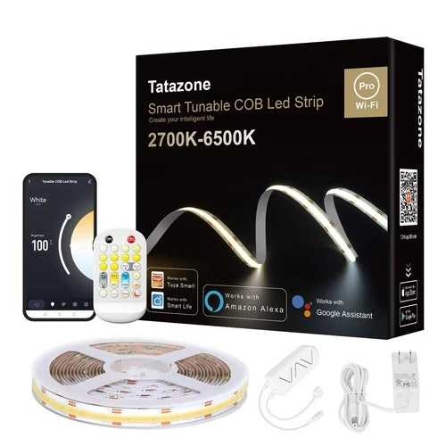 Tunable White Smart COB LED Strip Light Kit — LED Strip Lights, Tatazone