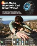 Превью Military Smart Watch with Bluetooth Call and Fitness Tracking — Smart Watch, DEKELIFE