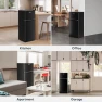 Превью 4.0 Cu.Ft. Mini Fridge with Freezer, Double Door Small Refrigerator, Upstreman