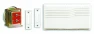 Doorbell Contractor Kit with Transformer and Push Buttons, Globe Electric