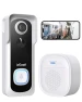 Превью Wireless Video Doorbell with Chime, 1080P FHD, Voice Changer, PIR Motion Detection — Video Doorbell, iegeek