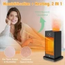 Превью 1500W PTC Fast Heating Space Heater with Humidifier and 3D Flame Effect, Verminget