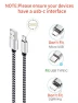 Превью USB Type C Fast Charging Cable 5 Pack - 6Ft 3A Braided, Teeind