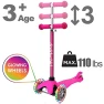 Превью 3 Wheel Kick Scooter for Kids with Light Up Wheels, DADDYCHILD