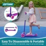 Превью Kids Kick Scooter with LED Wheels and Adjustable Handlebars, Gotrax