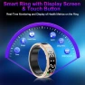 Превью Smart Ring Health Tracker with Display Screen and Touch Button — Smart Ring, Evelame